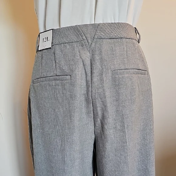 White House Black Market Gray Curvy Boot Pants - Picture 6 of 9